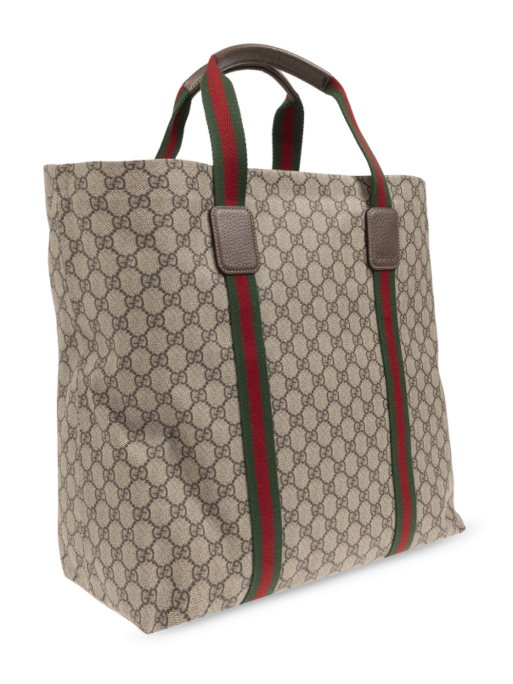 GUCCI Tender GG logo web stripe shopper tote bag - Picture 4 of 6